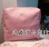 欧莱雅粉色化妆包 大容量收纳包 巴黎简约风 专柜7月新赠品