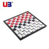 UB友邦百格西洋国际跳棋100格培训班 磁性折叠大中号棋盘Checkers