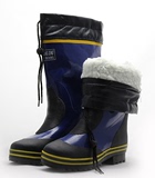 双星冬季加绒棉雨鞋特大码高筒男款式水靴保暖防水雨靴水鞋子