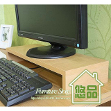 特价液晶电脑显示器单层桌面增高托架底座支架键盘置物收纳木架子