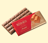 俄罗斯/乌克兰进口巧克力如胜/ROSHEN蜂窝37%可可纯黑巧克力