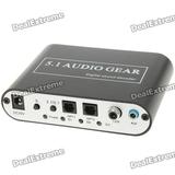 包邮 DTS AC3音频解码器 光纤 同轴 转模拟5.1声道或立体声音频