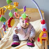 澳贝迪迪兔床铃463201奥贝新生婴儿音乐旋转床头铃0-1岁宝宝玩具