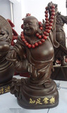 开光印度黑檀笑佛弥勒佛摆件 木雕 万事如意 和气生财 招财进宝