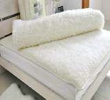 超值上海卓彩100%纯羊毛垫 床垫.床褥 实物拍摄