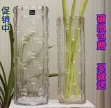 简约特大号百合50厘米富贵竹转运竹落地加厚透明玻璃水培插花花瓶