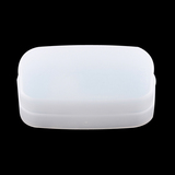 唯卓JY610II柔光罩 柔光盒白色肥皂盒状相机机顶闪光灯兼容270EX