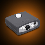 美国艾肯ICON MicU 2进2出 USB音频接口音频卡声卡 网络K歌包调试
