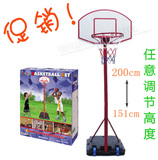 儿童大号篮球架玩具铁杆投蓝架蓝球框可升降配篮球打气筒室内户外