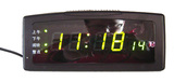 三皇冠 大屏幕LED电子钟 语音报时 电子温度计 闹钟 数码管电子钟