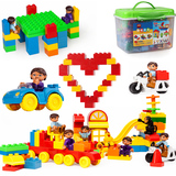 创意拼装大颗粒积木塑料玩具拼插 儿童益智男孩女孩3-6周岁礼物
