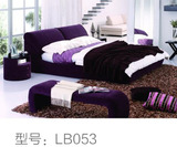 特价正品斯可馨LB053布艺床软床双人床1.8米布床简约软床结婚床