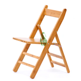 飞翔竹居楠竹折叠椅子小靠背椅子休闲小椅子办公电脑实木便携餐椅