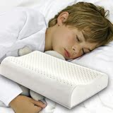 果之眠进口天然乳胶枕头儿童健康颈椎枕宝宝枕青少年学生枕保健枕