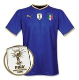意大利09新款主场短袖球衣-带世界杯冠军盾★PM官方正品 现货少