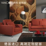 梵格艺术壁画无纺布客厅壁纸 墙纸 家装 简约 背景电视墙VT10055