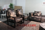 简约现代 布艺沙发配套橡木休闲椅 品牌欧式沙发组合