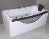 厂家直销品牌 冲浪按摩浴缸 独立单人豪华浴缸 泡泡浴 换彩灯浴缸