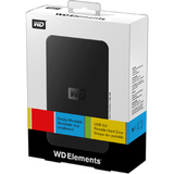 西部数据WD 1T移动硬盘 原装正品 USB3.0Elements（E元素）