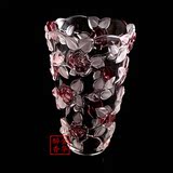 特价 正品德国韦特果盘花瓶玻璃花瓶磨砂花瓶红玫瑰花瓶结婚礼物