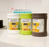 日本ASVEL高档玻璃彩色调味罐 带小勺调味盒 糖盐味精调味料器皿