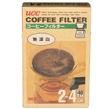 日本原装进口 UCC 咖啡滤纸 无漂白咖啡过滤纸 2-4人份 促销包邮