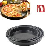 耐用5寸-10寸披萨盘 深盘浅盘 不沾涂层烤盘 PIZZA盘家用烘焙工具