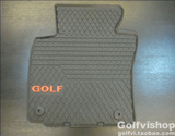 高尔夫6 专用 原装位 德国VOTEX 橡胶脚垫圆形卡扣！