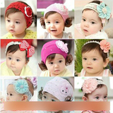 因爱 韩国儿童发饰 蕾丝婴儿发带 假发宝宝头带发箍女童头饰包邮