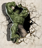 绿巨人壁纸健身房肌肉猛男3D立体创意墙纸漫威超级英雄无纺布壁画