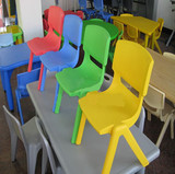 育才品牌 儿童椅子 幼儿园桌椅 牢固耐用 塑料椅子 塑料靠背椅子