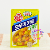 韩国进口调料不倒翁咖喱粉4-5人份袋装100g不辣 咖喱饭必备