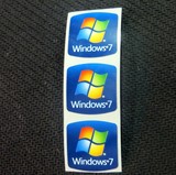原装WIN7标签 标贴 新版 性能贴纸 电脑标志LOGO商务笔记本炫彩贴
