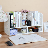 个性简易桌面桌上小书架宜家置物架收纳架办公桌创意书架书柜书橱