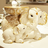 大象换鞋凳子欧式创意工艺品结婚礼物客厅招财象凳摆件家居装饰品