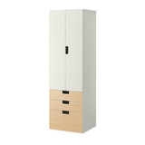 IKEA宜家代购 家居家具用品 斯多瓦储物组合 儿童衣柜 收纳柜 w62