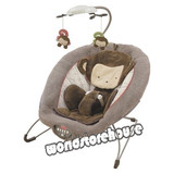 海外代购 费舍尔Fisher 婴儿摇椅 躺椅 舒适 豪华版 小猴风铃
