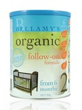 【澳洲原装进口直邮】贝拉米Bellamy's 有机婴儿奶粉二段/2段包邮