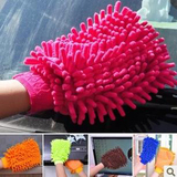 超细纤维雪尼尔汽车清洁手套 魔力清洁手套 洗车擦车手套