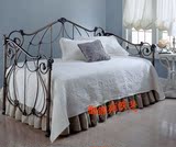 特价yS030正品专卖/欧式铁艺沙发床/坐卧两用铁艺沙发/铁艺单人床