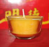 明德酥油灯 8小时小茶杯 菩提灯 灯供供灯固体酥油蜡烛 佛教用品
