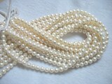 北海海水珍珠项链5.5-6.mm 正圆强光白色情人送妈妈母亲节礼物