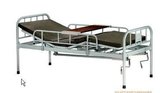 两皇冠 医用病床 护理床 双摇床 医用床 带餐桌 护栏 便空 床垫