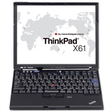 二手笔记本电脑 IBM ThinkPad-X61-766677J X60S X61S 12寸薄便携