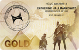 希尔顿金卡 希尔顿酒店折扣会员卡 Hilton HHonors Gold 值10000