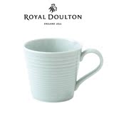 外贸出口陶瓷新骨瓷英国ROYAL DOULTON纯色 马克杯 350ML杯子