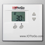 室内恒温器 房间温控器 采暖控制智能节能 双温显示 数字电子式