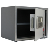 得力保险柜45cm办公家用小型保险箱可入墙保险箱电子密码箱3642