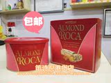 香港代购美国乐家Almond Roca巧克力杏仁糖铁盒装喜糖340克 包邮