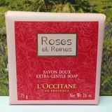 新品L'occitane/欧舒丹玫瑰温和香皂75g 沐浴皂
